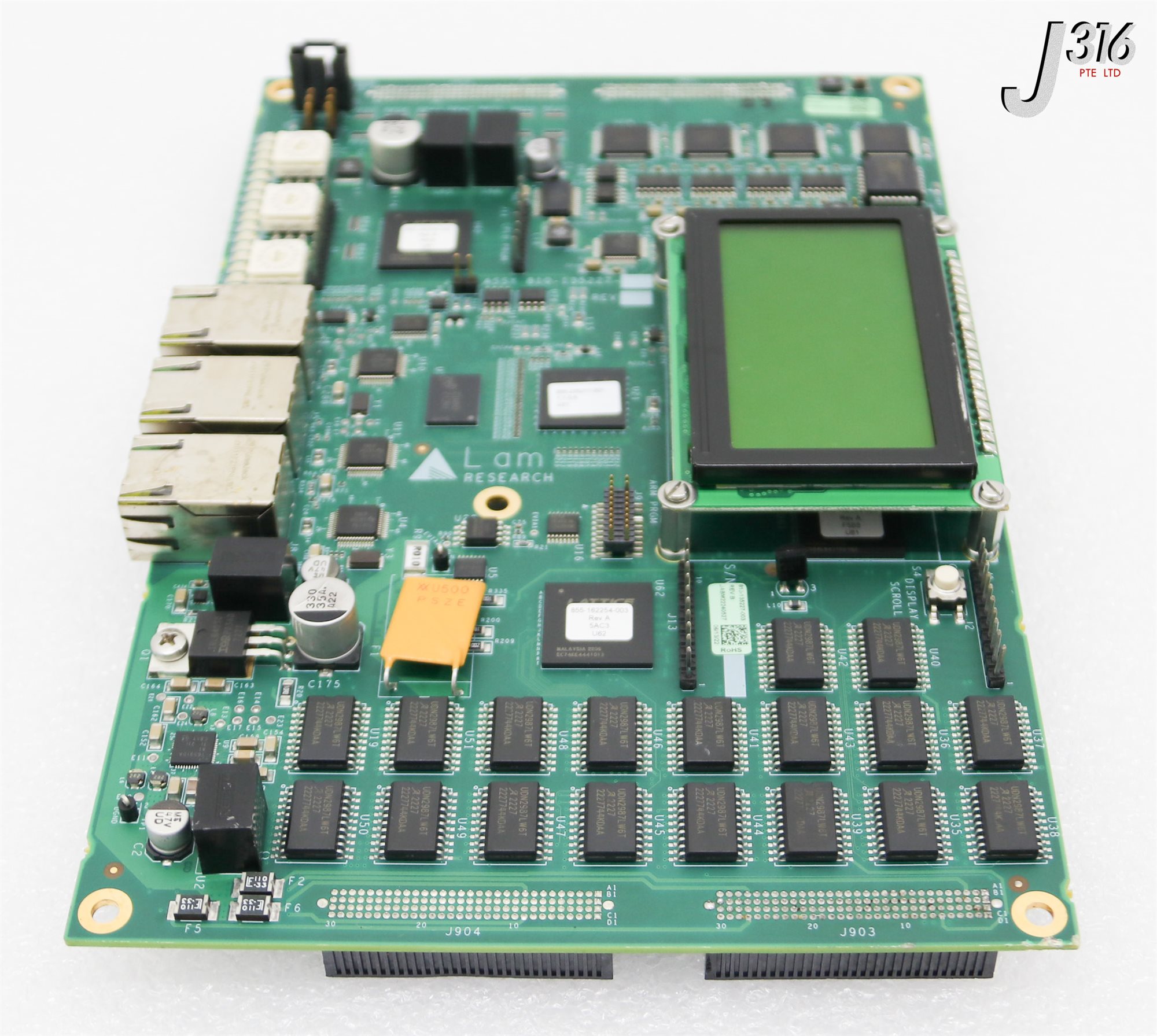 35783 LAM RESEARCH PCB ASSY, 710-135227-003 W/ P-12864B LCD 810